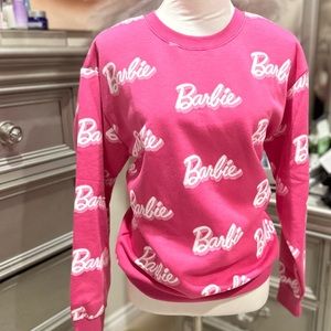 Barbie pink logo sweatshirt